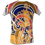 Jimi Hendrix J Swirl White T-Shirt